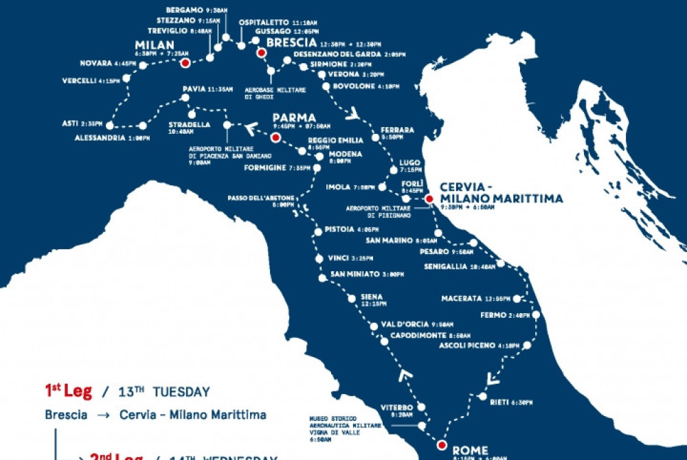 Tour Mille Miglia (2024) 1000 Miglia Italmania • Italmania • Italmania