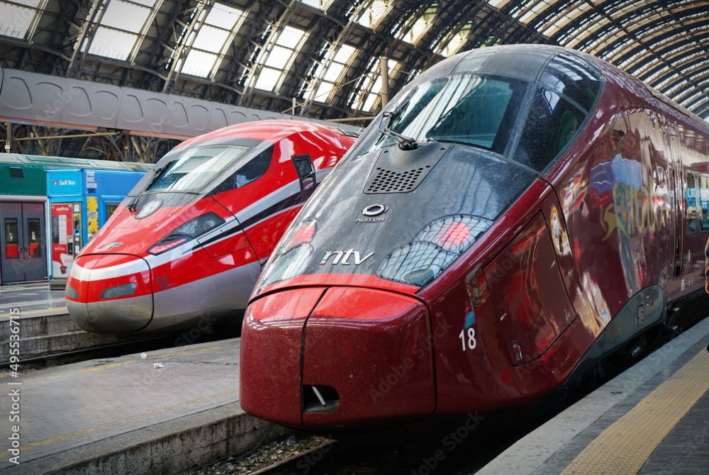 Treno Italia - Freccia Rossa - Station
