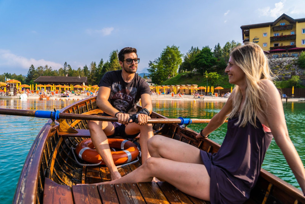 Trentino - Dolomieten alpe-cimbra- lido marzari -lago-lavarone - varen -roeien