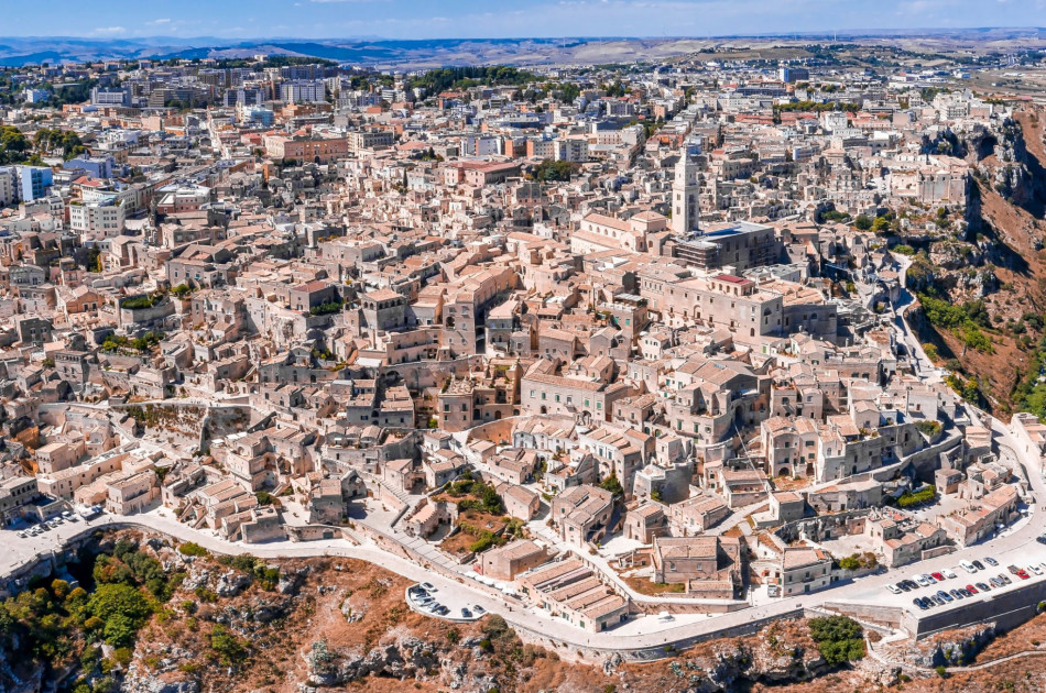 Basilicata - Matera - stadsbeeld