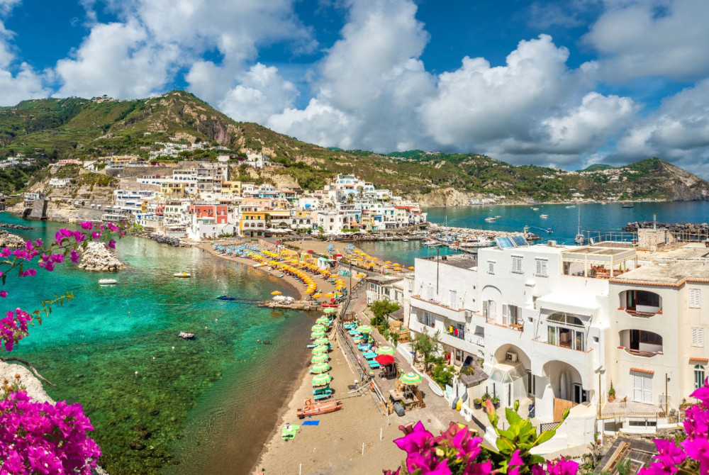 Ischia - Eiland - Baai van Napels