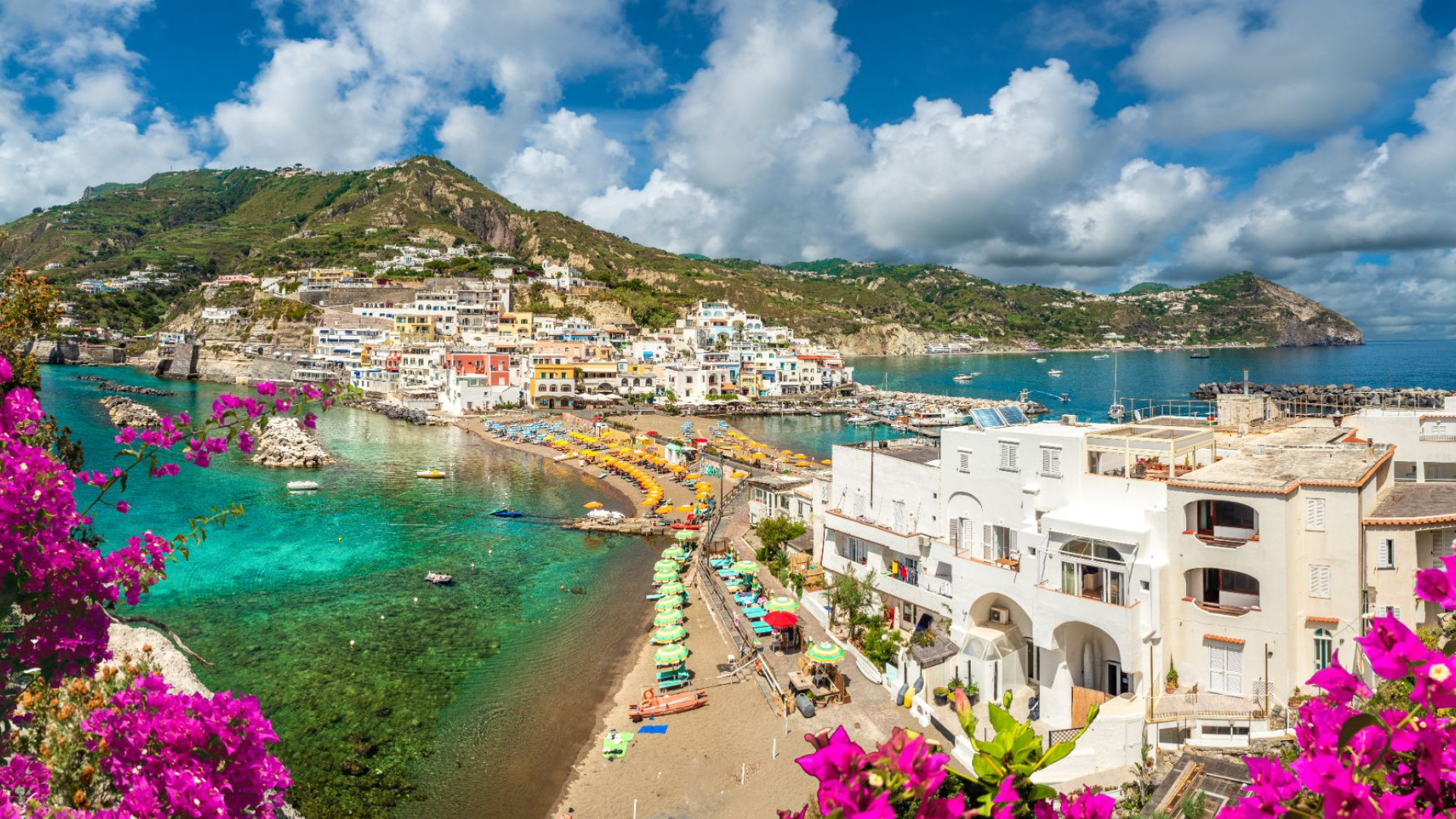 Ischia - Eiland - Baai van Napels