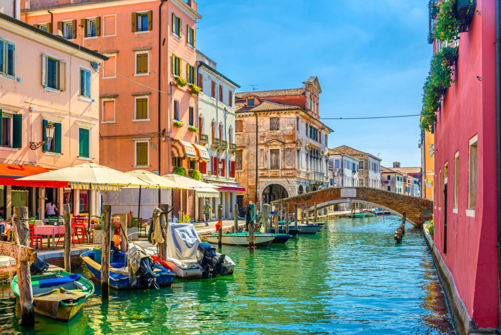 Chioggia - kanaal brug water