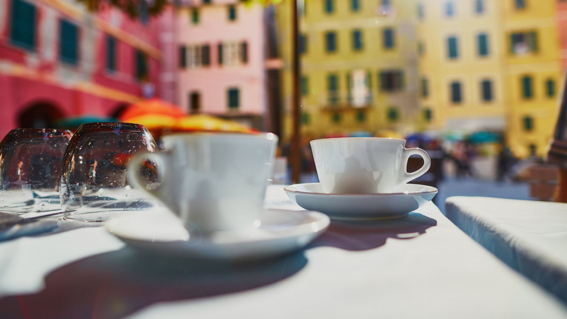Ligurië - Vernazza - koffie - terrasje