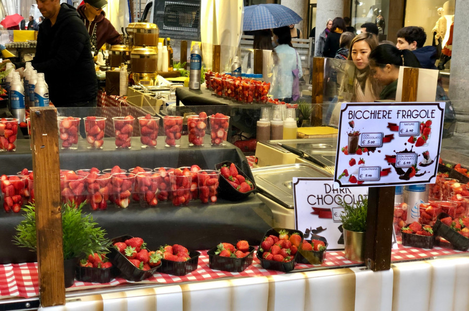 Piemonte - Turijn - Aardbeien en Chocolade