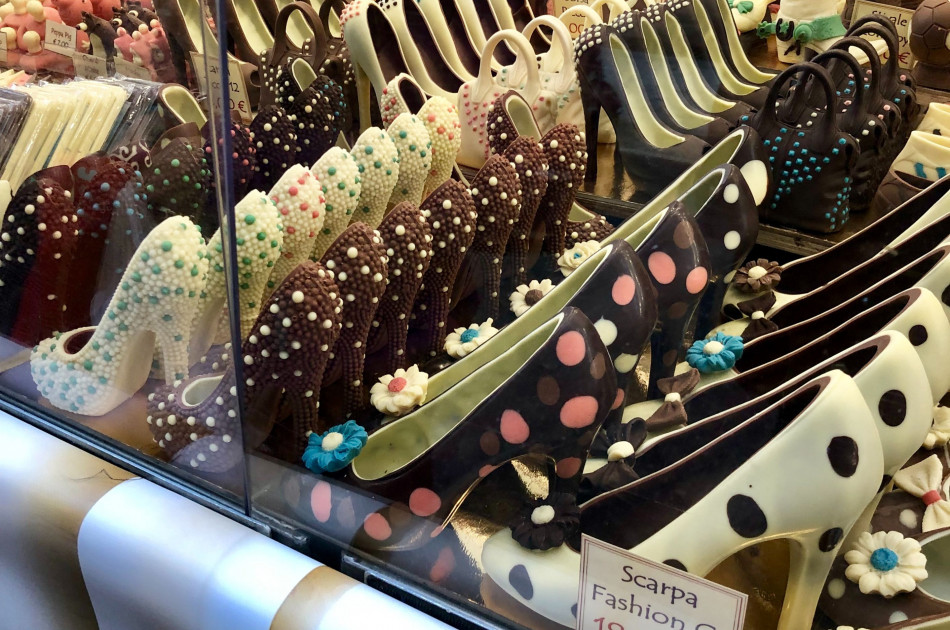 Piemonte - Turijn - chocolade - schoenen