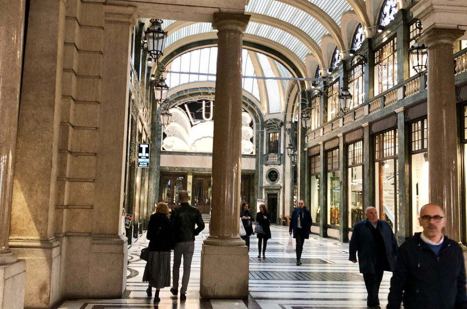 Piemonte - Turijn - Gallerie - Marmeren vloer