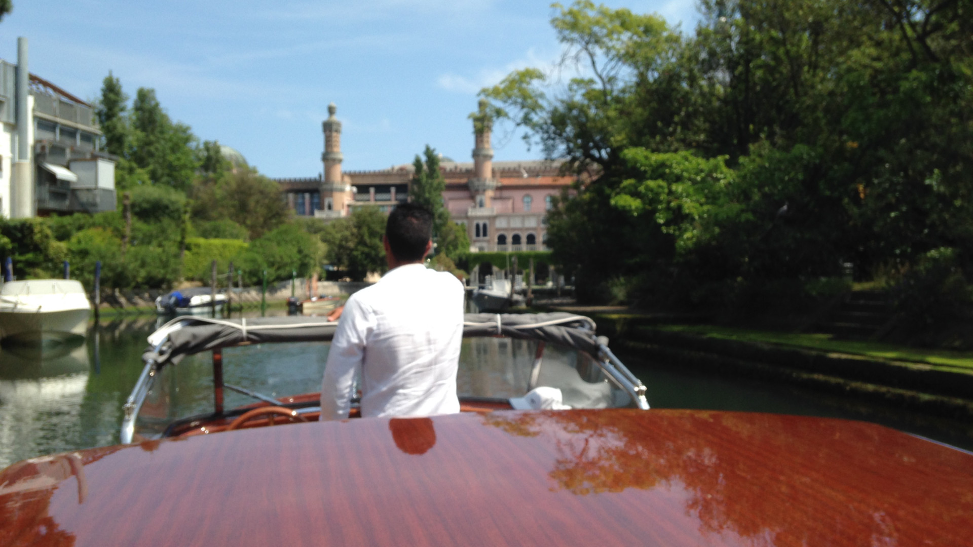 Huwelijk Italië Venetië boot Riva Luxe
