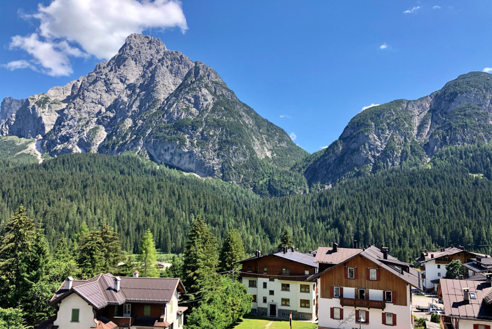 Trentino - Sapada - bergen - dorp