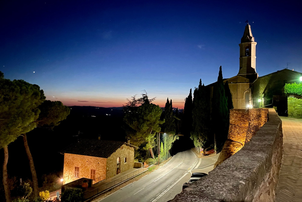 Pienza - Toscane - Nacht