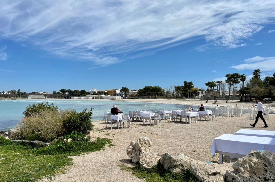 Puglia - strand - lunchen - Porto Cesareo