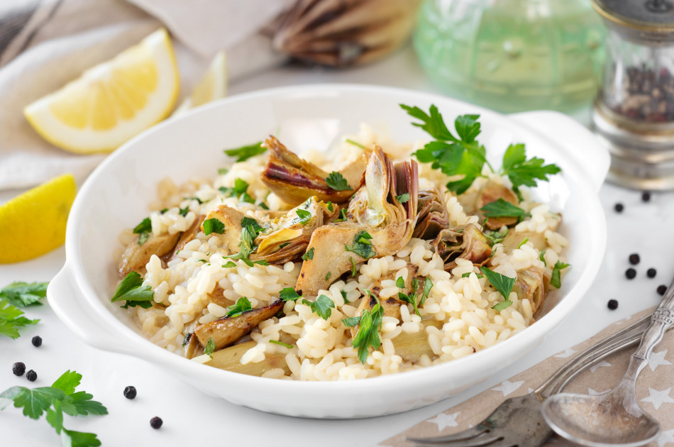 Lunch - Risotto - Artisjokke
