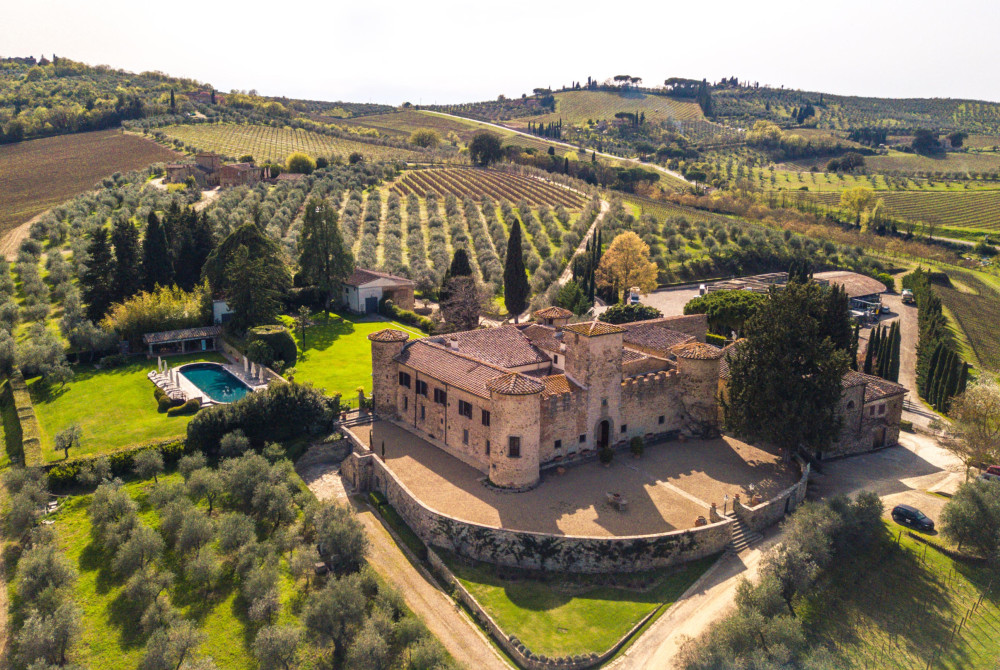Wijnkasteel Toscane