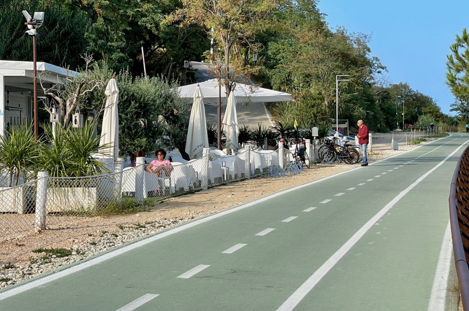 Molise - fietspad langs zee