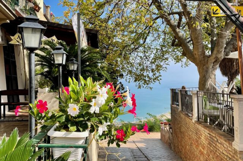 Molise - zee - stadje - Termoli - bloemen