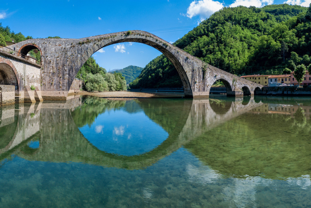 Toscane - Lucca - garfagnana-duivels-brug