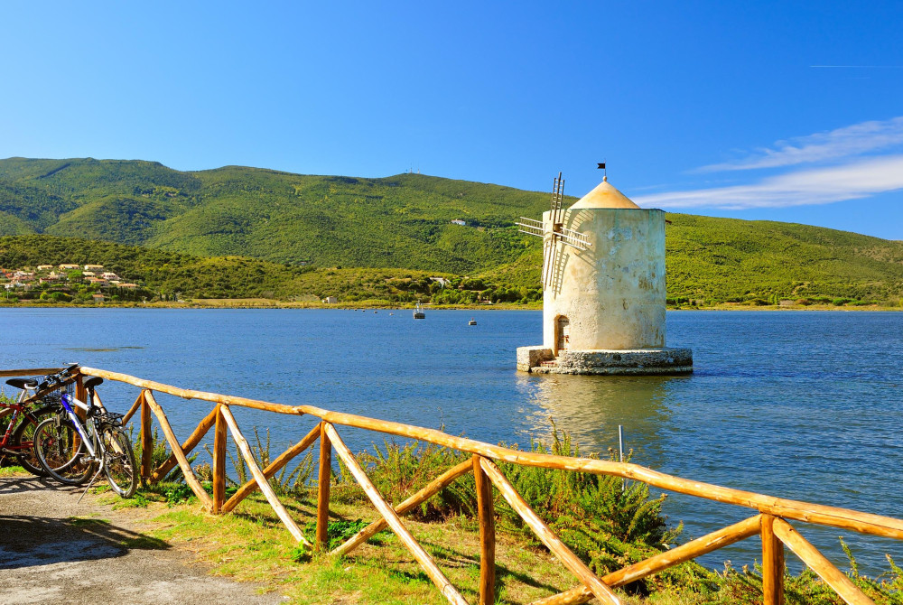Monte Argentario - Windmolen - Laguna - Orbetello