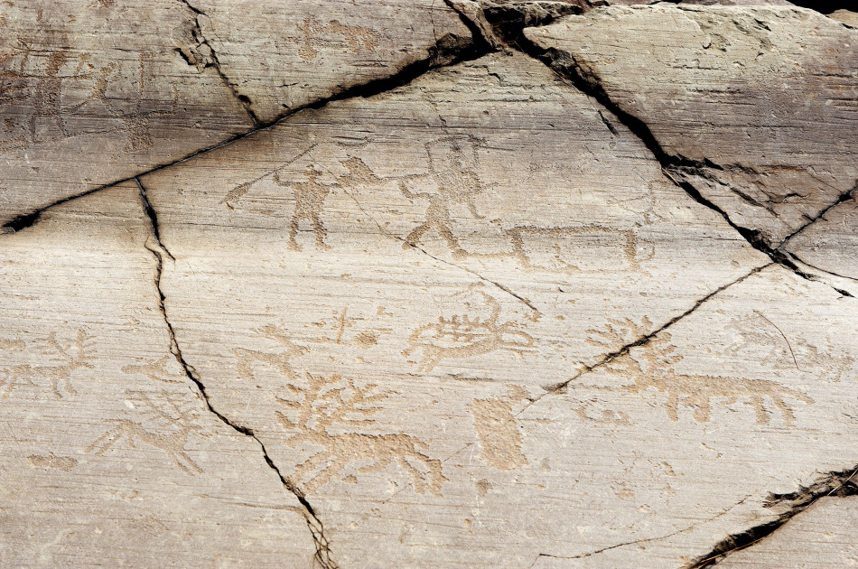 Lombardije - Archeologisch park - Naquane - Werelderfgoed - Rotstekeningen - Valcamonica