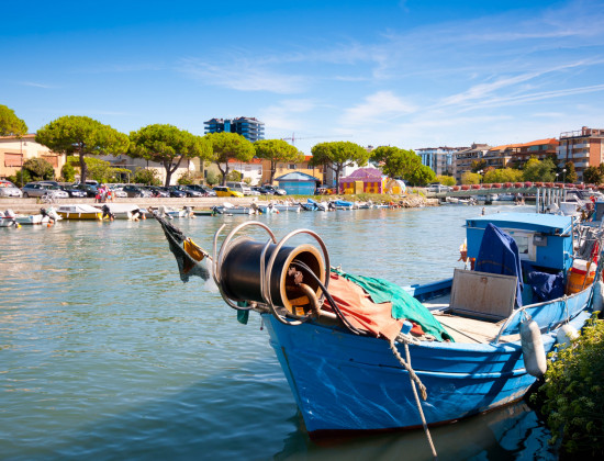Friuli-Venezia Giulia - Grado - haven - vissersboot