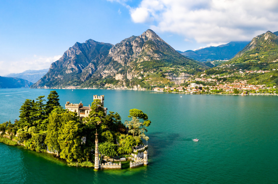 Lombardije - Lago d'Iseo - Monte Isola - meren - Italiaanse meren