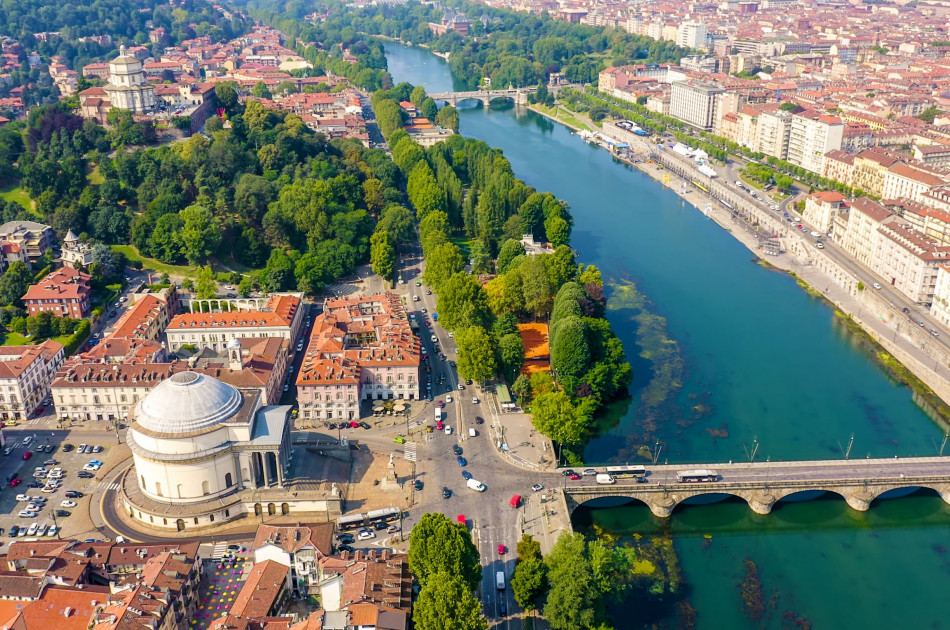 Piemonte - Turijn - Stad - rivier de Po