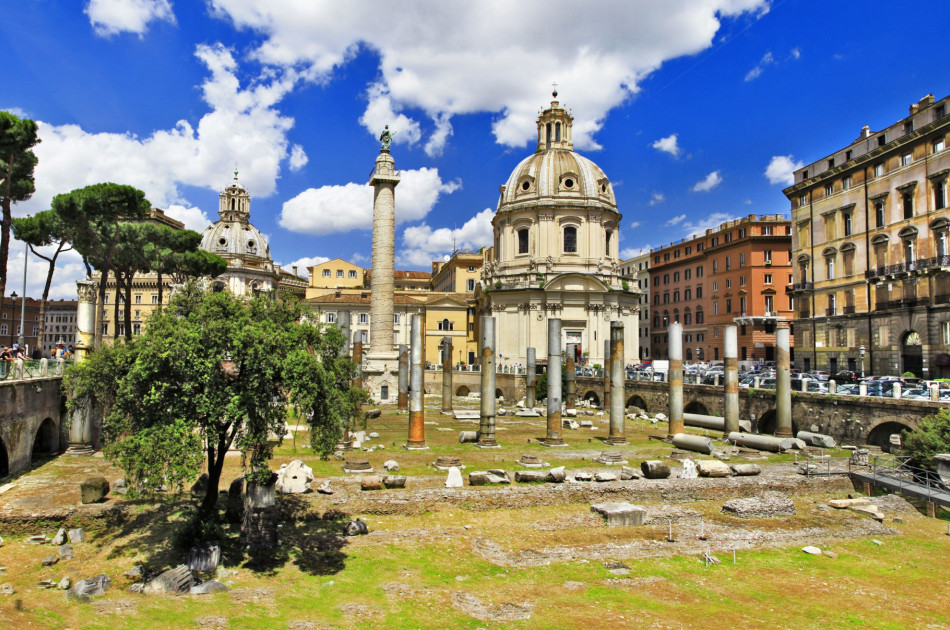 Lazio - Rome - Forum Romanum - romeinse opgravingen