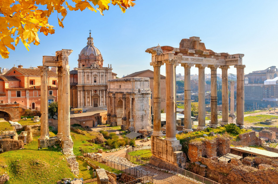 Lazio - Rome - Forum Romanum - romeinse opgravingen