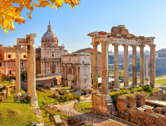 Lazio - Rome - Forum Romanum - romeinse opgravingen