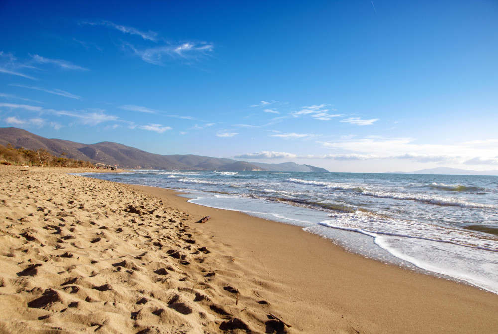 Maremma - kust - zee - Toscane