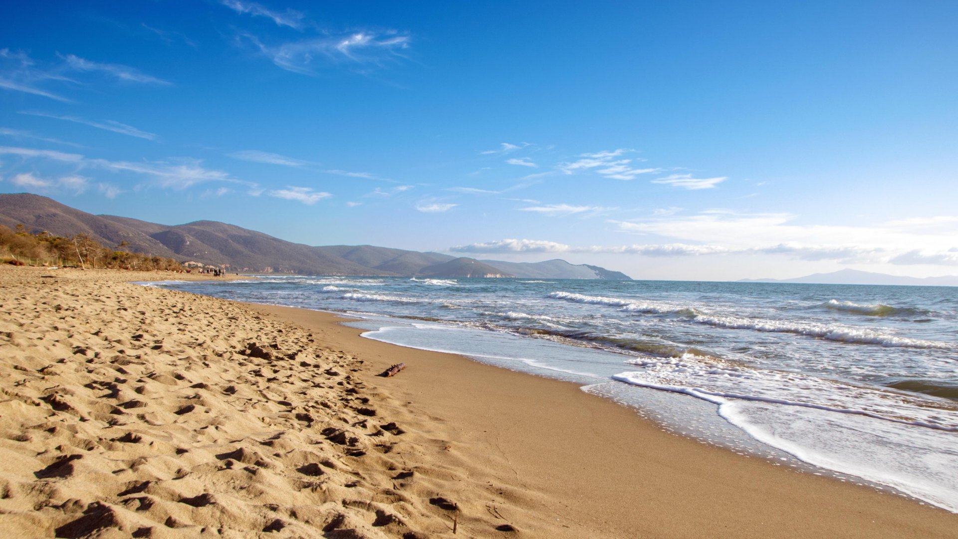 Maremma - kust - zee - Toscane