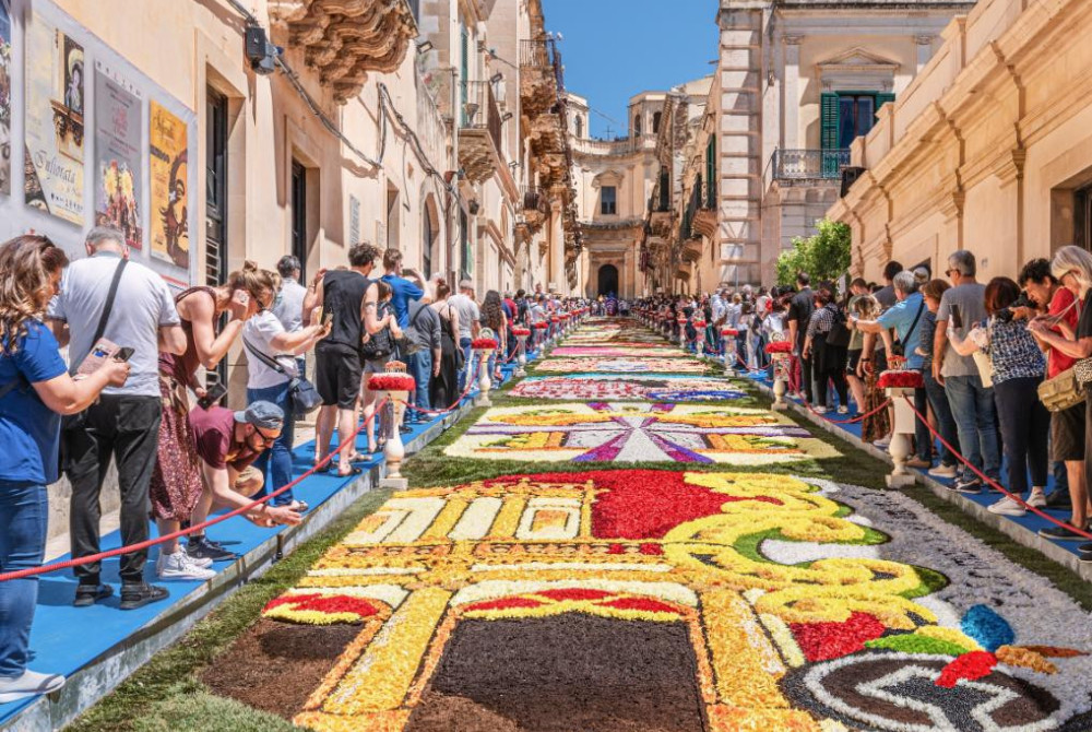 Infiorata van Noto - Sicilië
