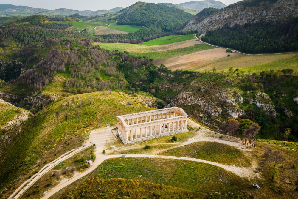 Tempel van Segesta - Sicilië