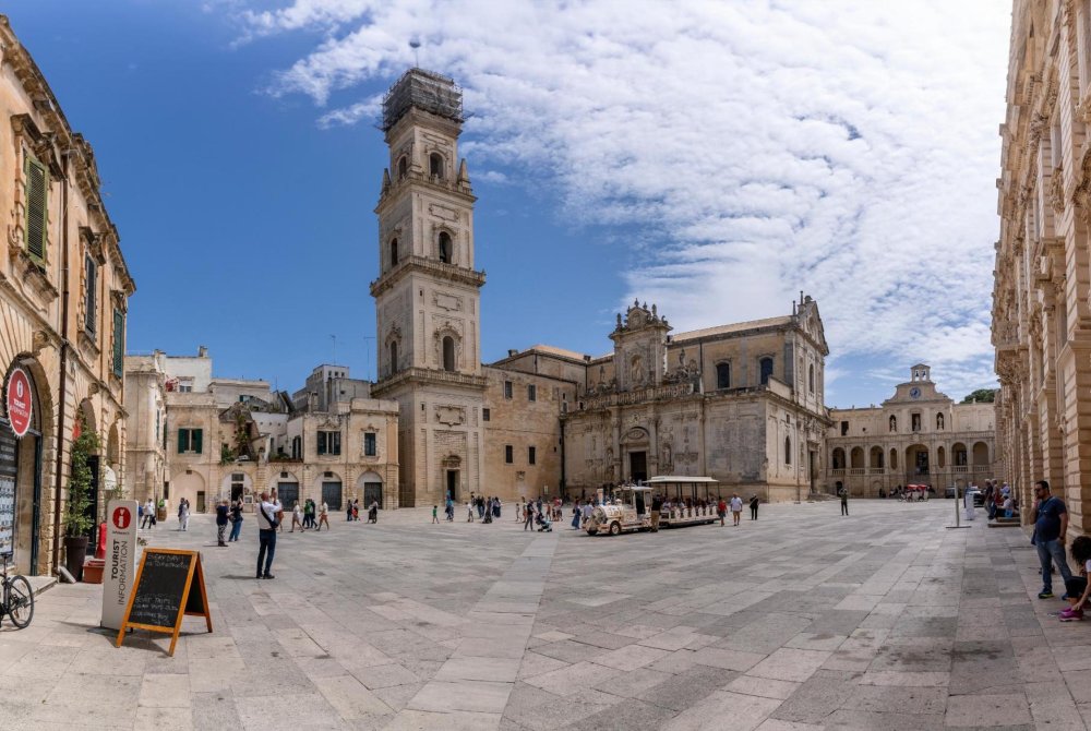 Lecce - Puglia - Salento - Stadscentrum - plein