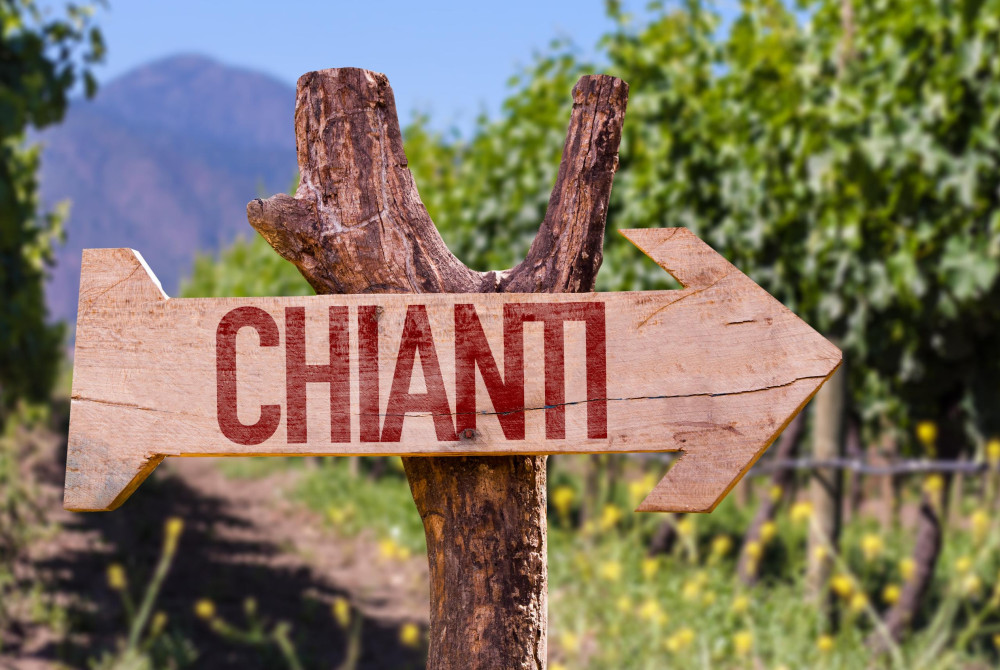 Toscane - wijn - chianti - sign