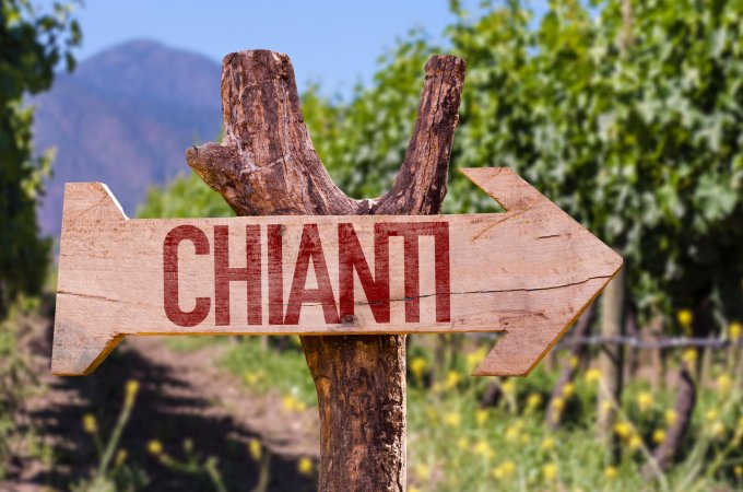 Toscane - wijn - chianti - sign