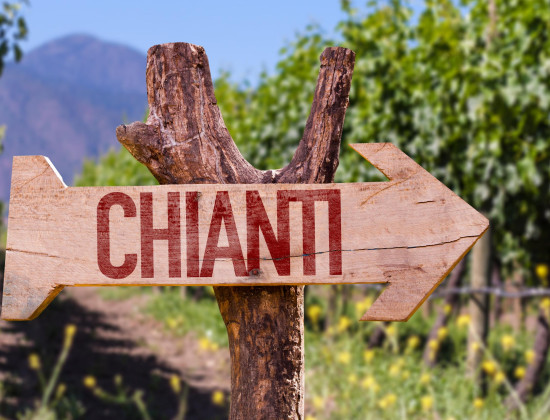 Toscane - wijn - chianti - sign