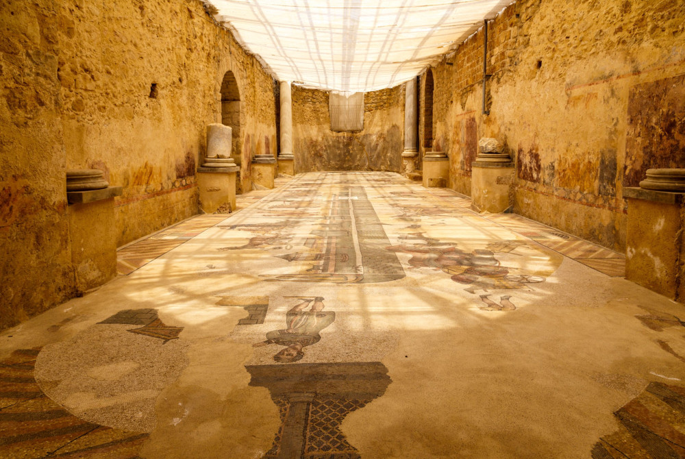 Sicilië - Villa Romana del Casale - Piazza Armerina - Mozaiek