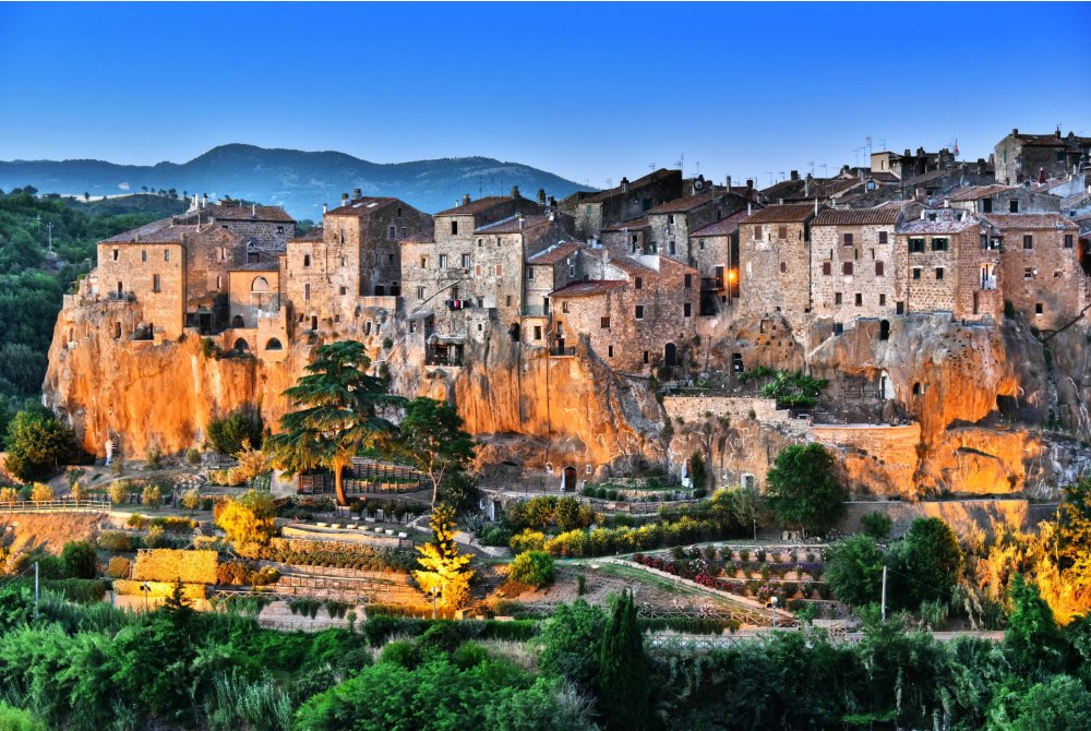 Pitigliano - rots - dorp