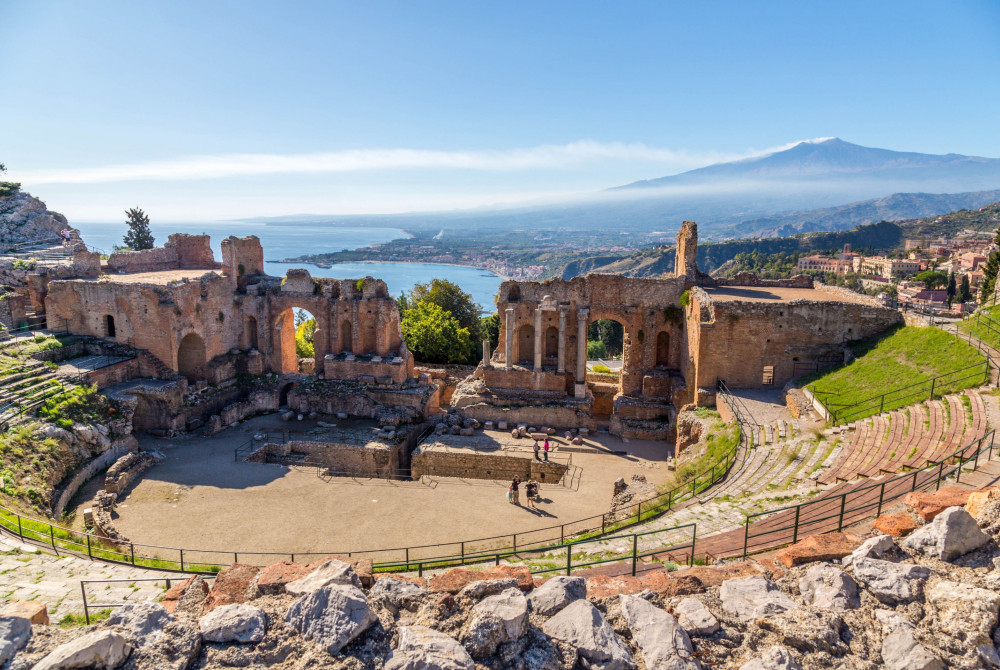 Sicilie - Amfitheater - Taormina