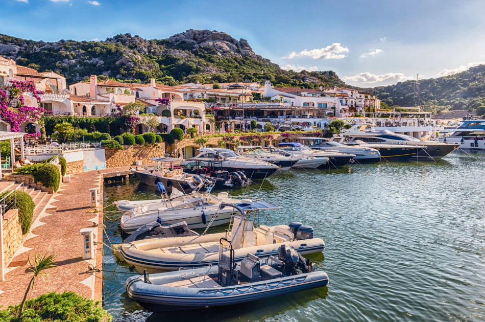 Sardinië - haven van poltu-quatu-costa-smeralda