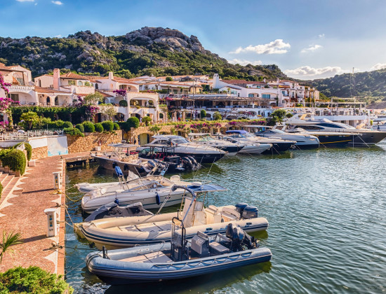 Sardinië - haven van poltu-quatu-costa-smeralda