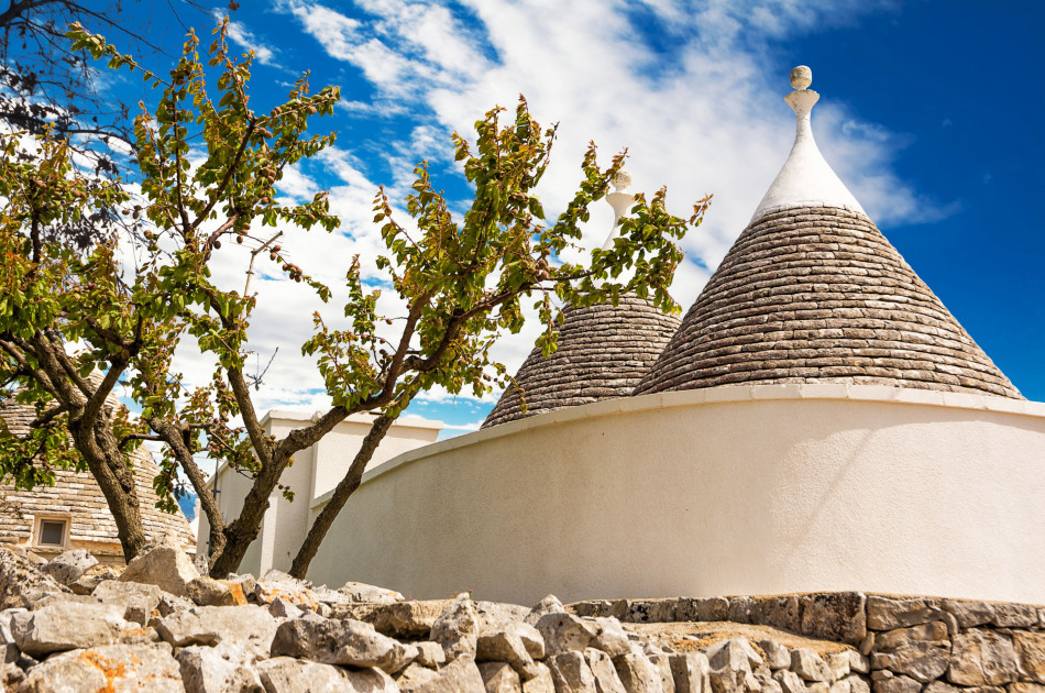 Puglia - Alberobello - Trulli - straatbeeld