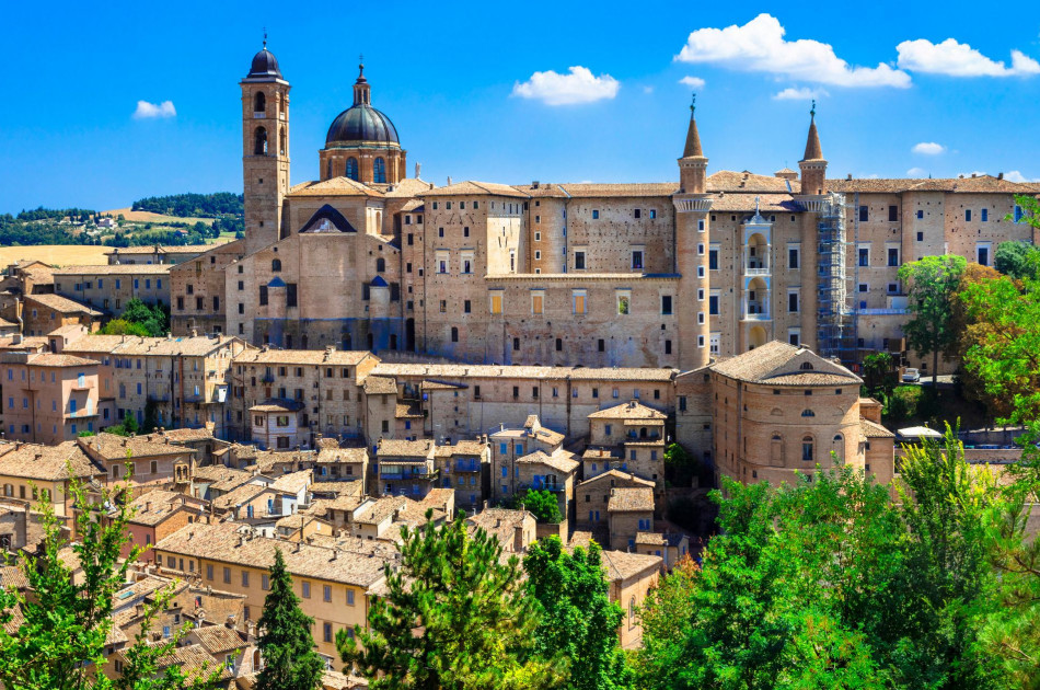 Le Marche - Urbino - stad - Rafael