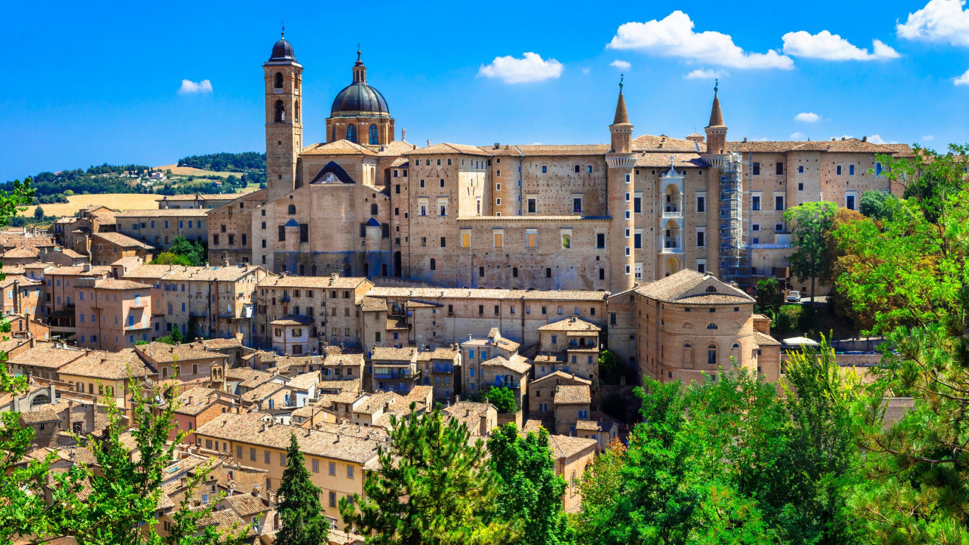 Le Marche - Urbino - stad - Rafael