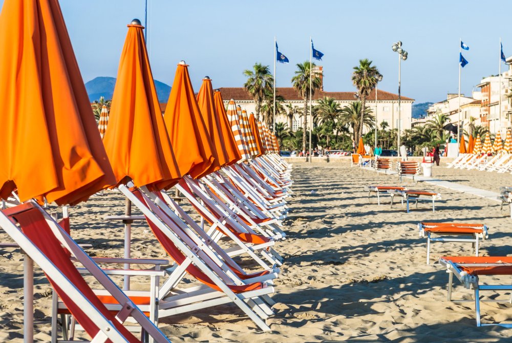 Versilia Viareggio Tuscany Beach