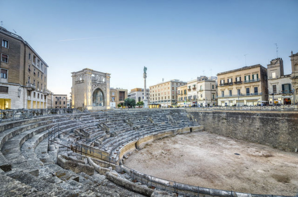 Puglia - Lecce - Romeins Amfitheater - Werelderfgoed