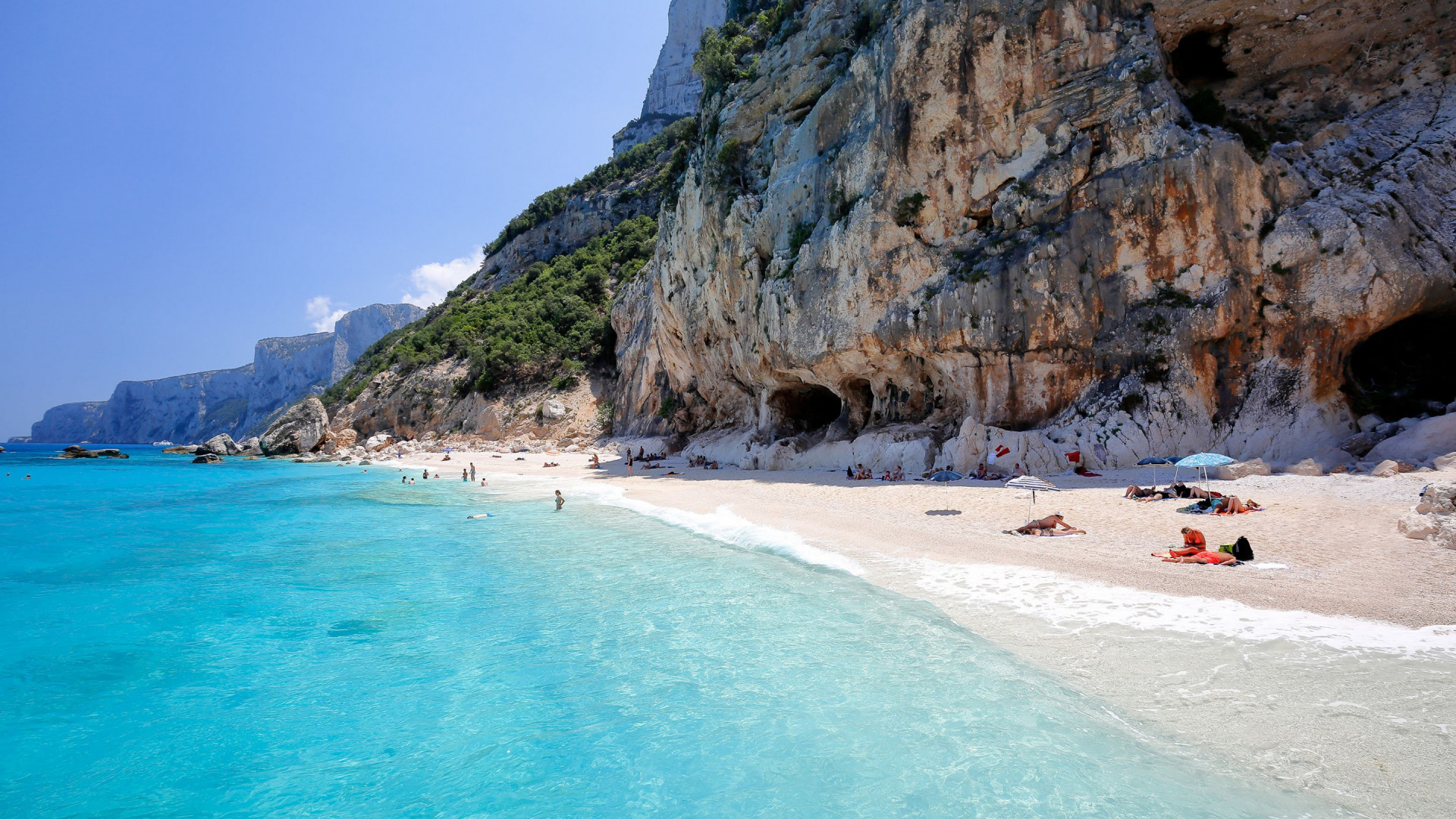 Sardinie - strand - azuurblauwe zee - cala-di-gabbiani-cala-biriola