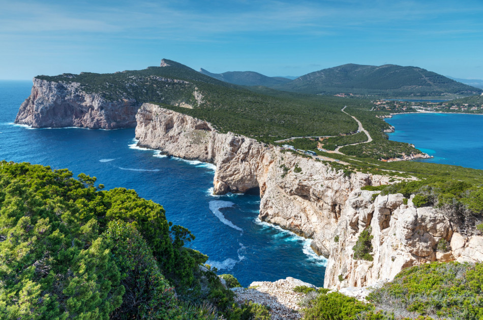 Sardinie - Capo Caccia - rotsen - zee